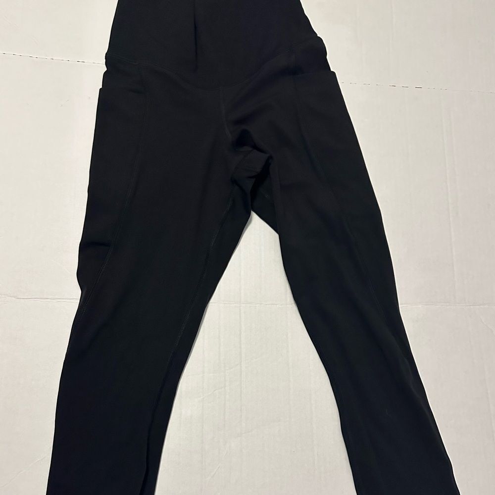NWT Member's Mark Womens High-Rise Everyday Ankle Leggings XS Black